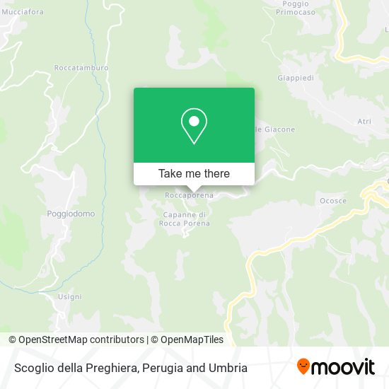 Scoglio della Preghiera map