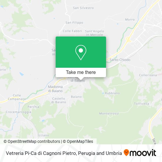 Vetreria Pi-Ca di Cagnoni Pietro map