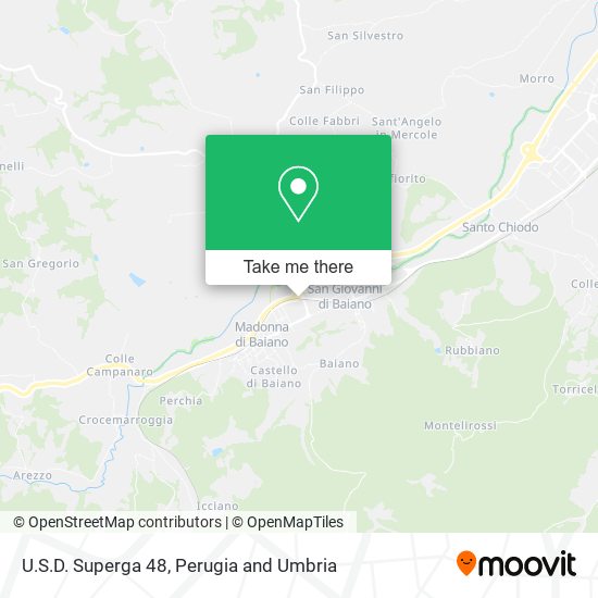 U.S.D. Superga 48 map