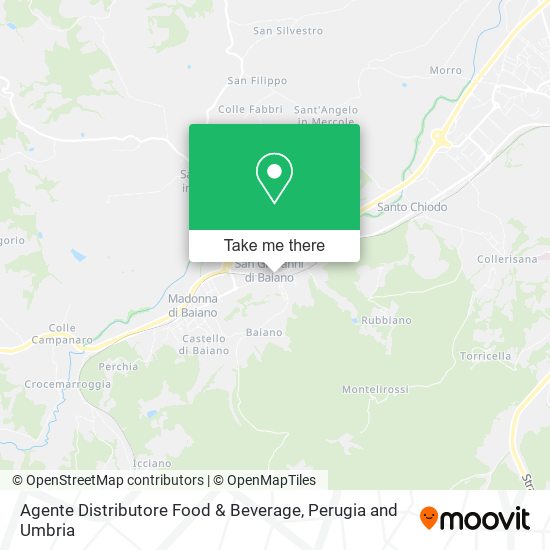 Agente Distributore Food & Beverage map