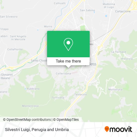 Silvestri Luigi map
