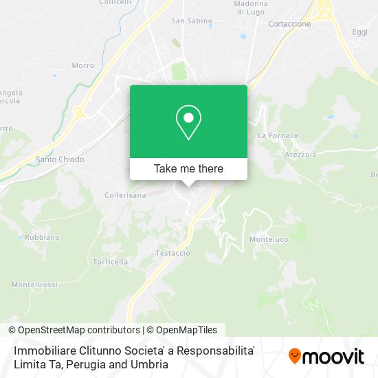 Immobiliare Clitunno Societa' a Responsabilita' Limita Ta map