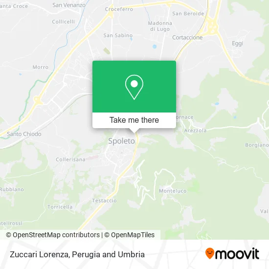 Zuccari Lorenza map