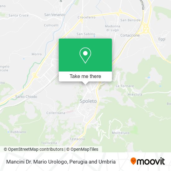Mancini Dr. Mario Urologo map