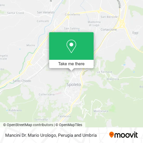 Mancini Dr. Mario Urologo map