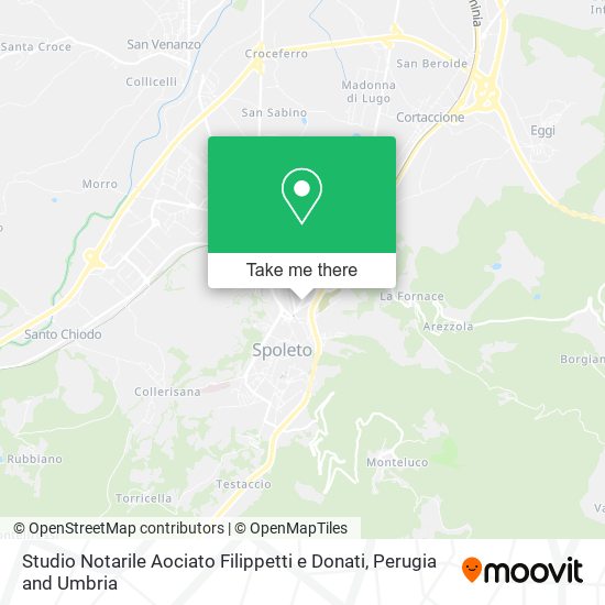 Studio Notarile Aociato Filippetti e Donati map