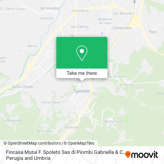 Fincasa Mutui F. Spoleto Sas di Piombi Gabriella & C. map