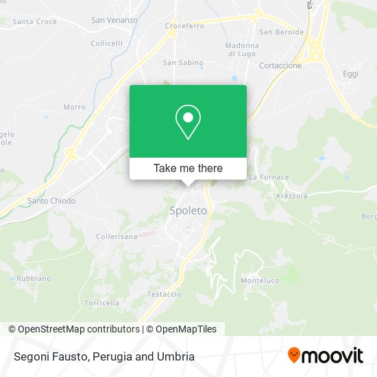 Segoni Fausto map