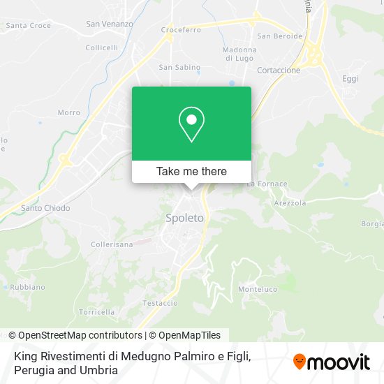 King Rivestimenti di Medugno Palmiro e Figli map