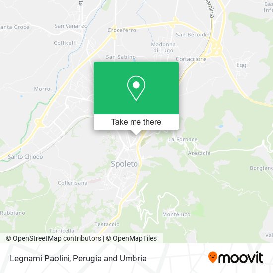 Legnami Paolini map