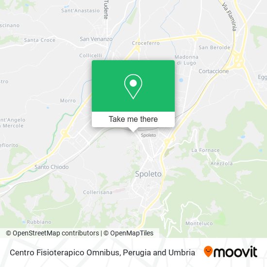 Centro Fisioterapico Omnibus map