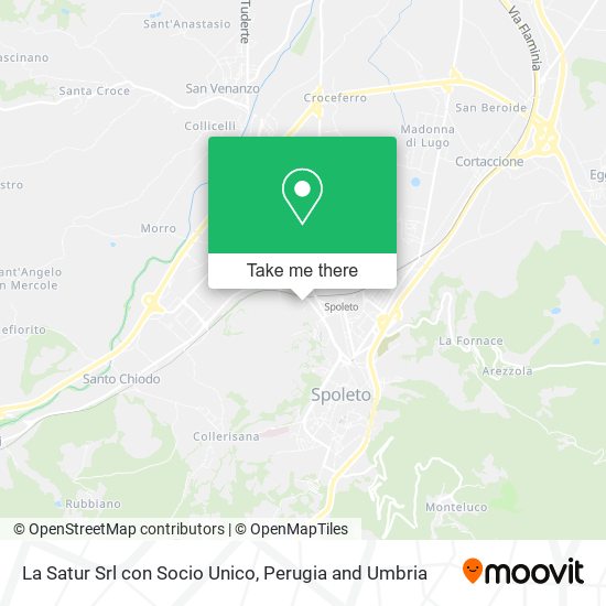 La Satur Srl con Socio Unico map