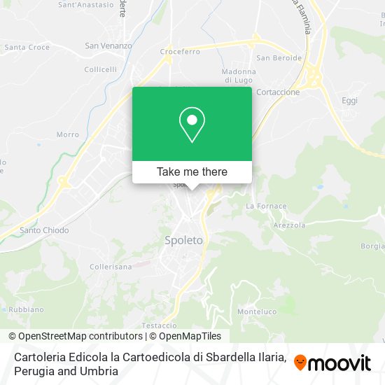 Cartoleria Edicola la Cartoedicola di Sbardella Ilaria map