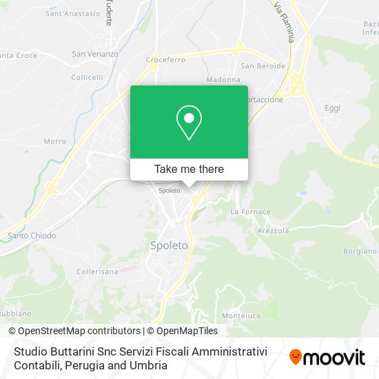 Studio Buttarini Snc Servizi Fiscali Amministrativi Contabili map