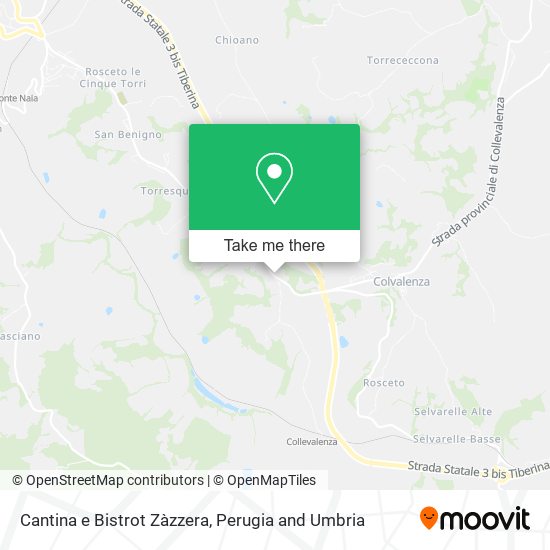 Cantina e Bistrot Zàzzera map