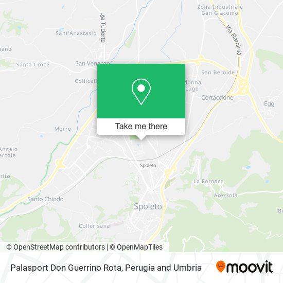 Palasport Don Guerrino Rota map