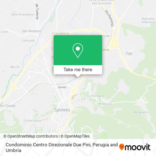 Condominio Centro Direzionale Due Pini map