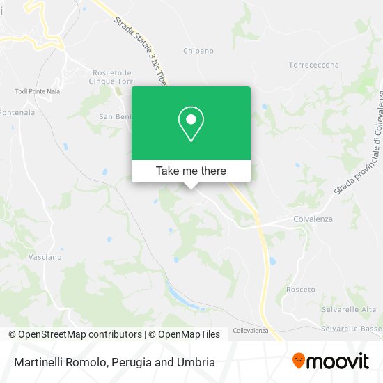Martinelli Romolo map