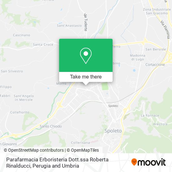 Parafarmacia Erboristeria Dott.ssa Roberta Rinalducci map