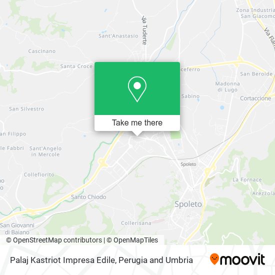 Palaj Kastriot Impresa Edile map