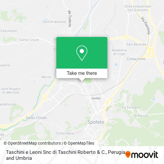 Taschini e Leoni Snc di Taschini Roberto & C. map