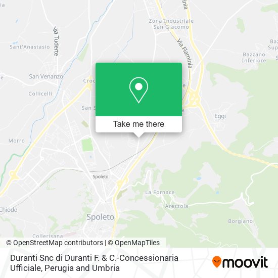 Duranti Snc di Duranti F. & C.-Concessionaria Ufficiale map