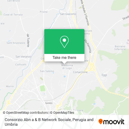 Consorzio Abn a & B Network Sociale map