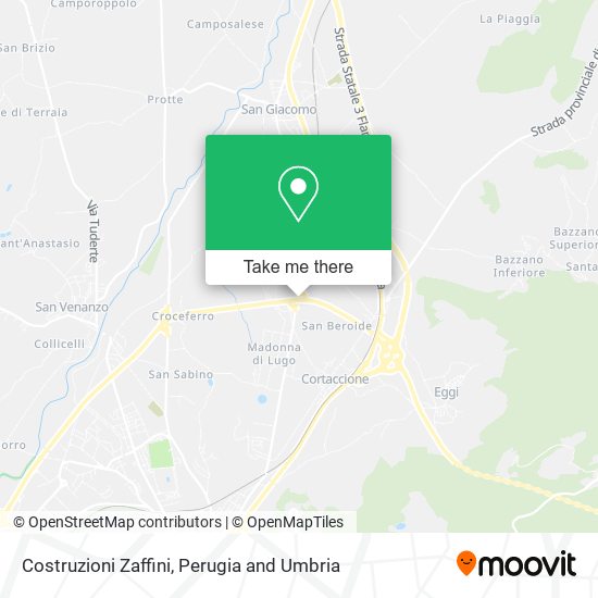 Costruzioni Zaffini map