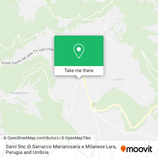 Sami Snc di Sarracco Mariarosaria e Milanese Lara map