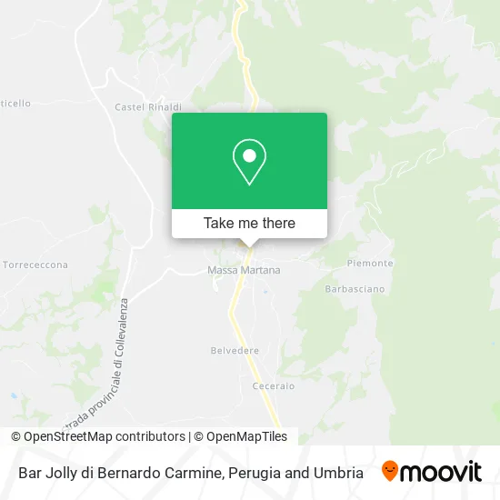 Bar Jolly di Bernardo Carmine map
