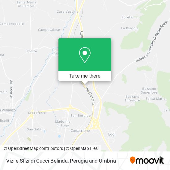 Vizi e Sfizi di Cucci Belinda map
