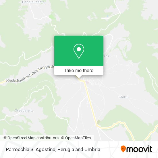 Parrocchia S. Agostino map