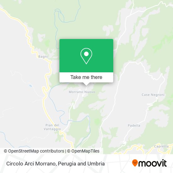 Circolo Arci Morrano map
