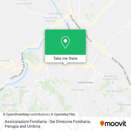 Assicurazioni Fondiaria - Sai Divisione Fondiaria map