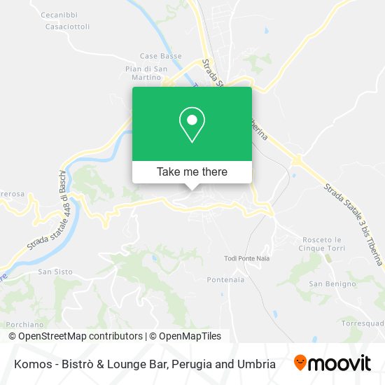 Komos - Bistrò & Lounge Bar map