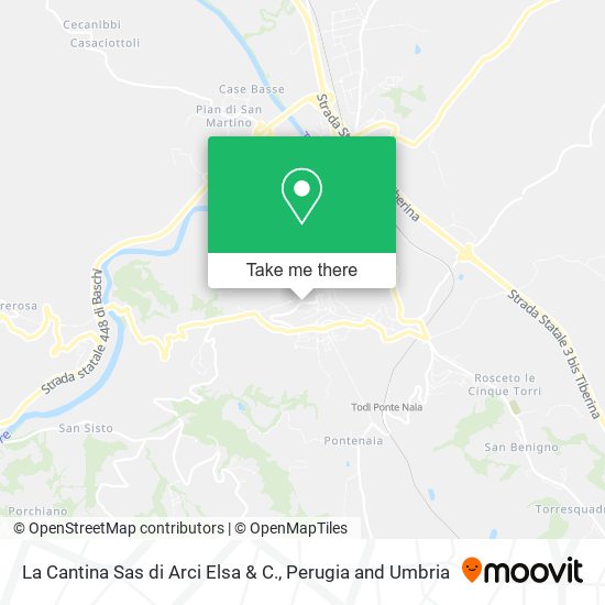 La Cantina Sas di Arci Elsa & C. map