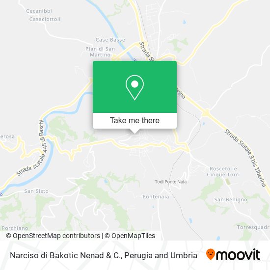 Narciso di Bakotic Nenad & C. map