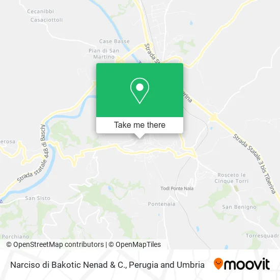 Narciso di Bakotic Nenad & C. map