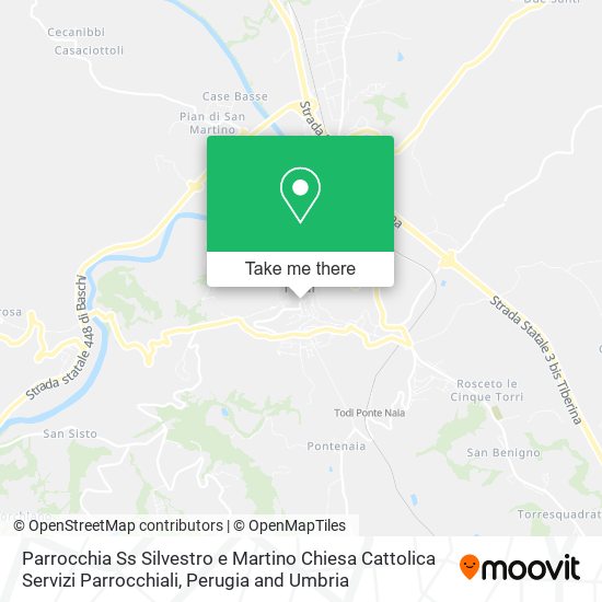 Parrocchia Ss Silvestro e Martino Chiesa Cattolica Servizi Parrocchiali map