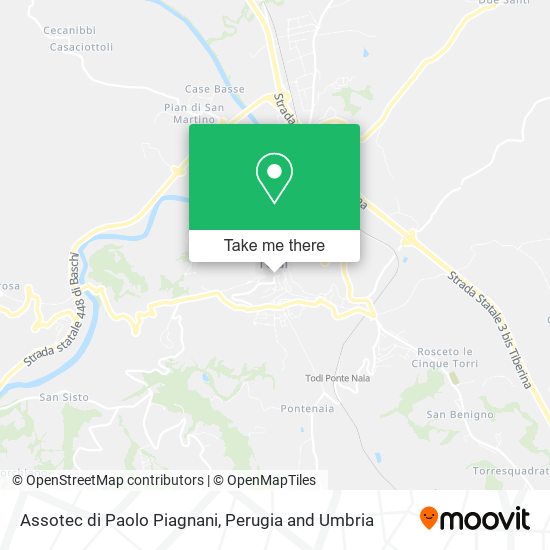Assotec di Paolo Piagnani map