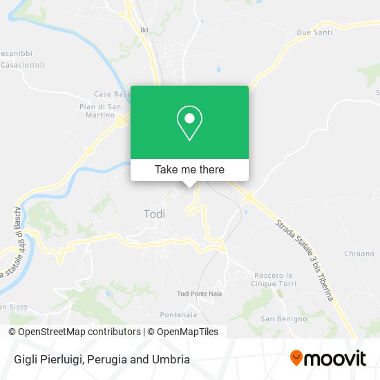Gigli Pierluigi map
