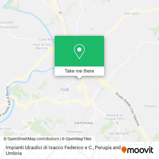 Impianti Idraulici di Isacco Federico e C. map