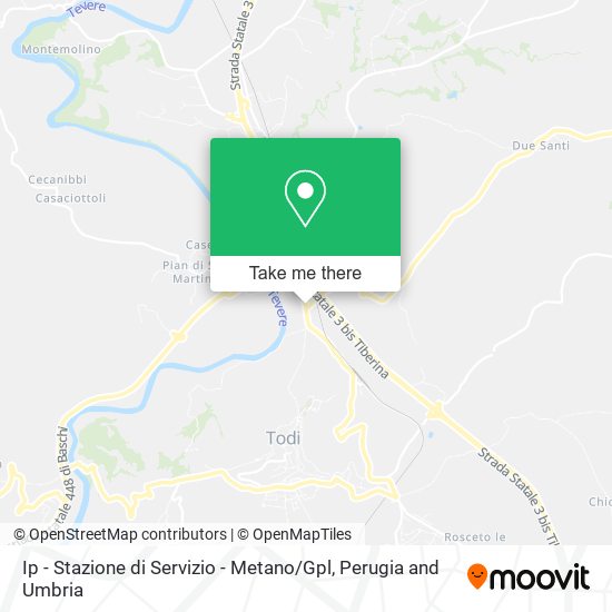Ip - Stazione di Servizio - Metano / Gpl map
