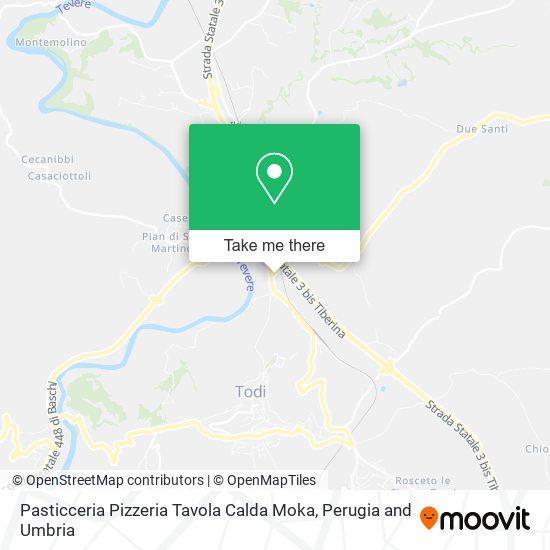 Pasticceria Pizzeria Tavola Calda Moka map