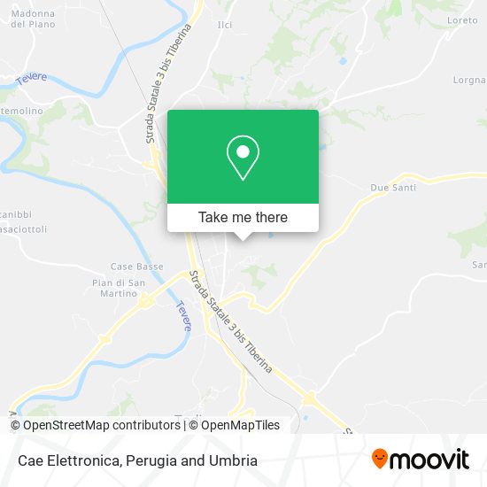 Cae Elettronica map