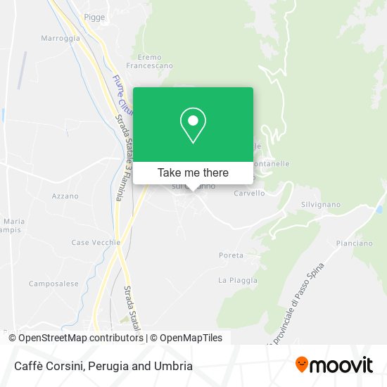 Caffè Corsini map