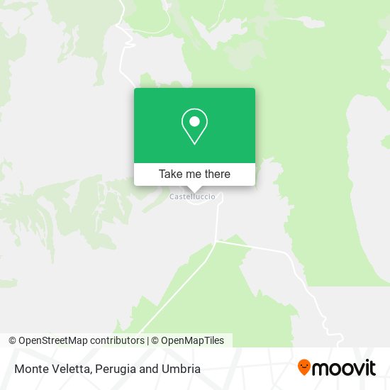 Monte Veletta map