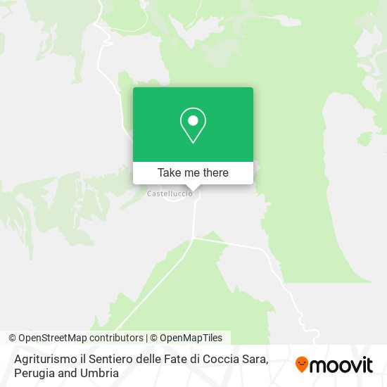 Agriturismo il Sentiero delle Fate di Coccia Sara map