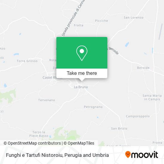 Funghi e Tartufi Nistoroiu map
