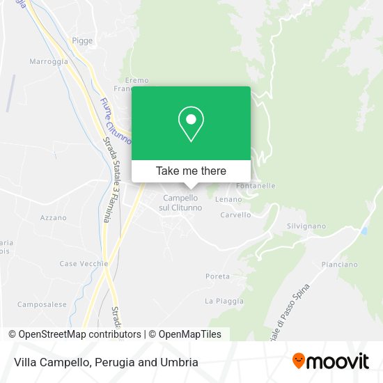 Villa Campello map